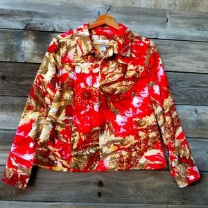 Christopher &  Banks Stretch Large Jacket